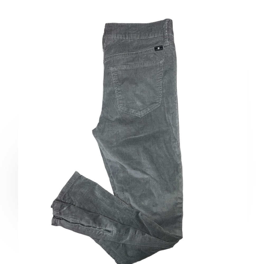 LUCKY BRAND | GREY BROOKE LEGGING JEANS W/ ANKLE ZIPPERS SZ 26